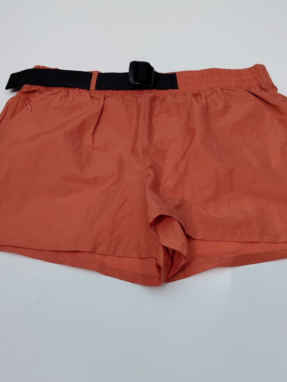 FLX Women's Cinnamon Rose Woven Buckle Shorts Size Large